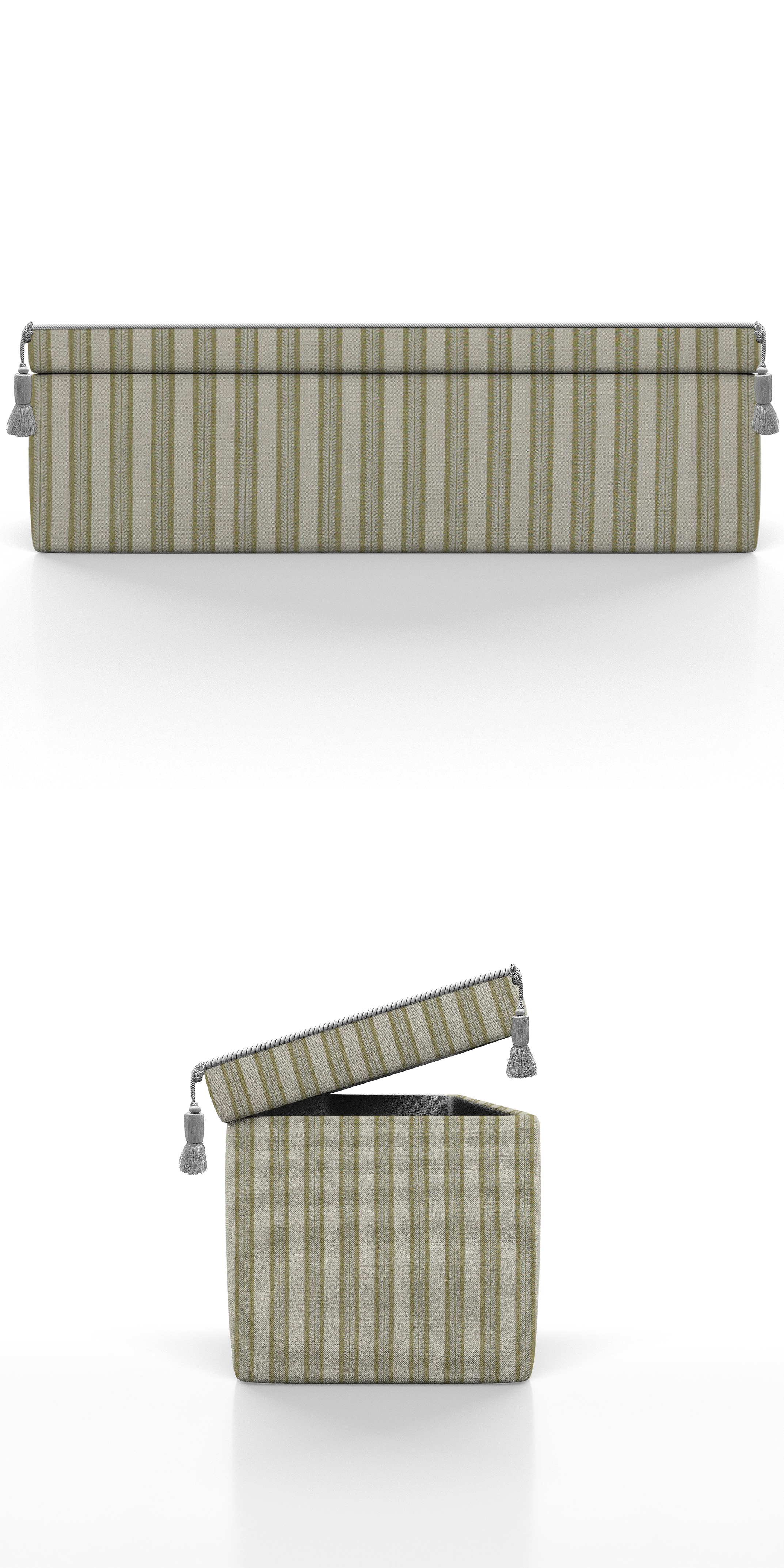 STORAGE OTTOMAN SOLIMAN - BED-END BENCH