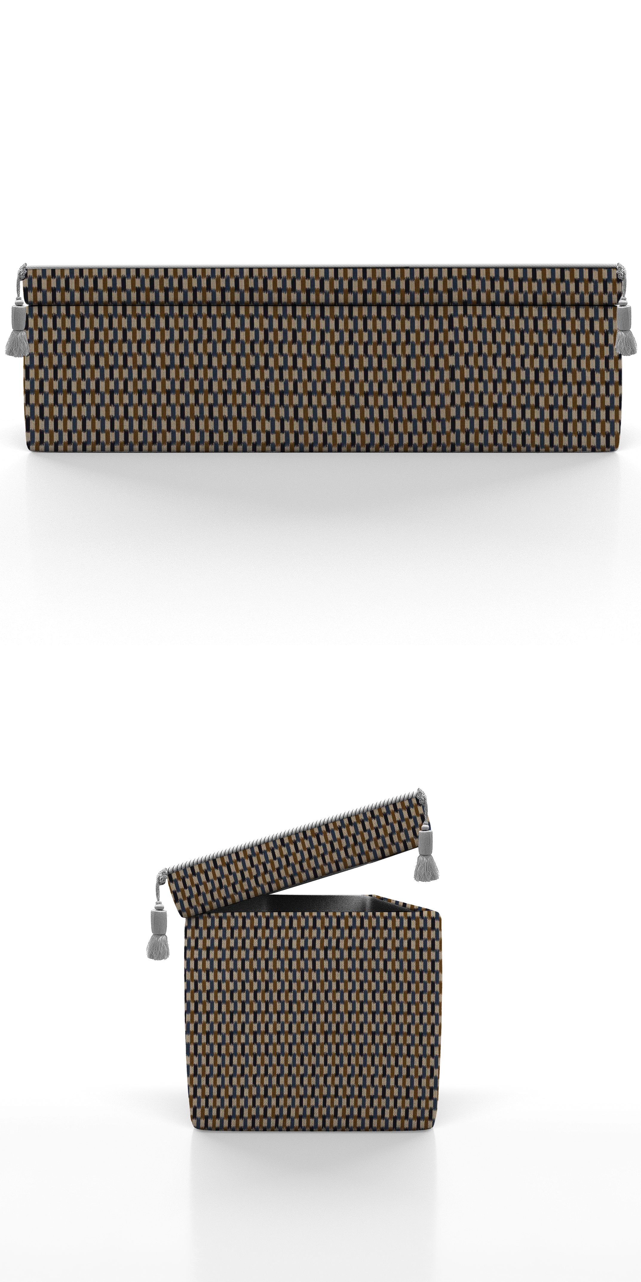 STORAGE OTTOMAN SOLIMAN - BED-END BENCH