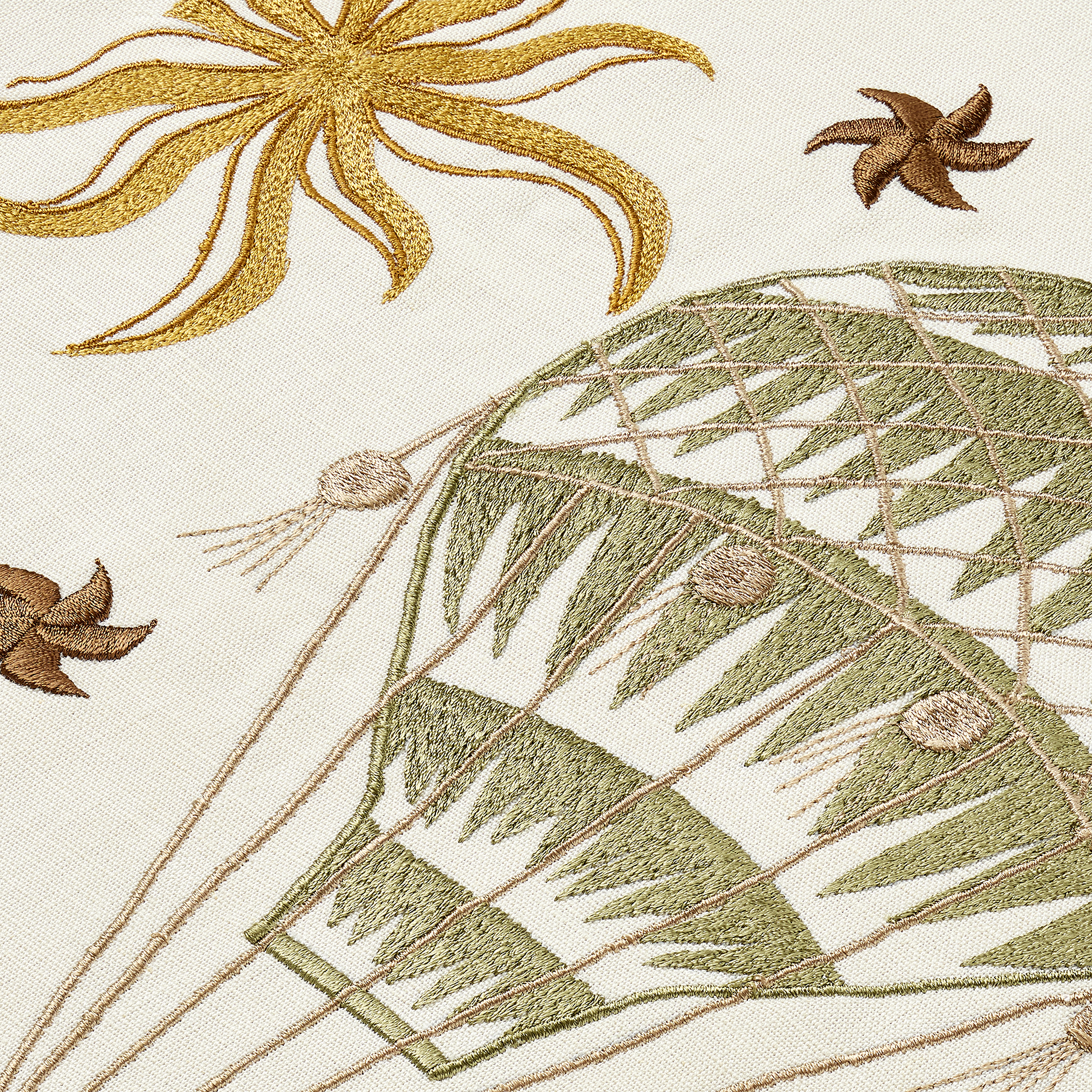 FRAMED EMBROIDERY - HOTBALLOON