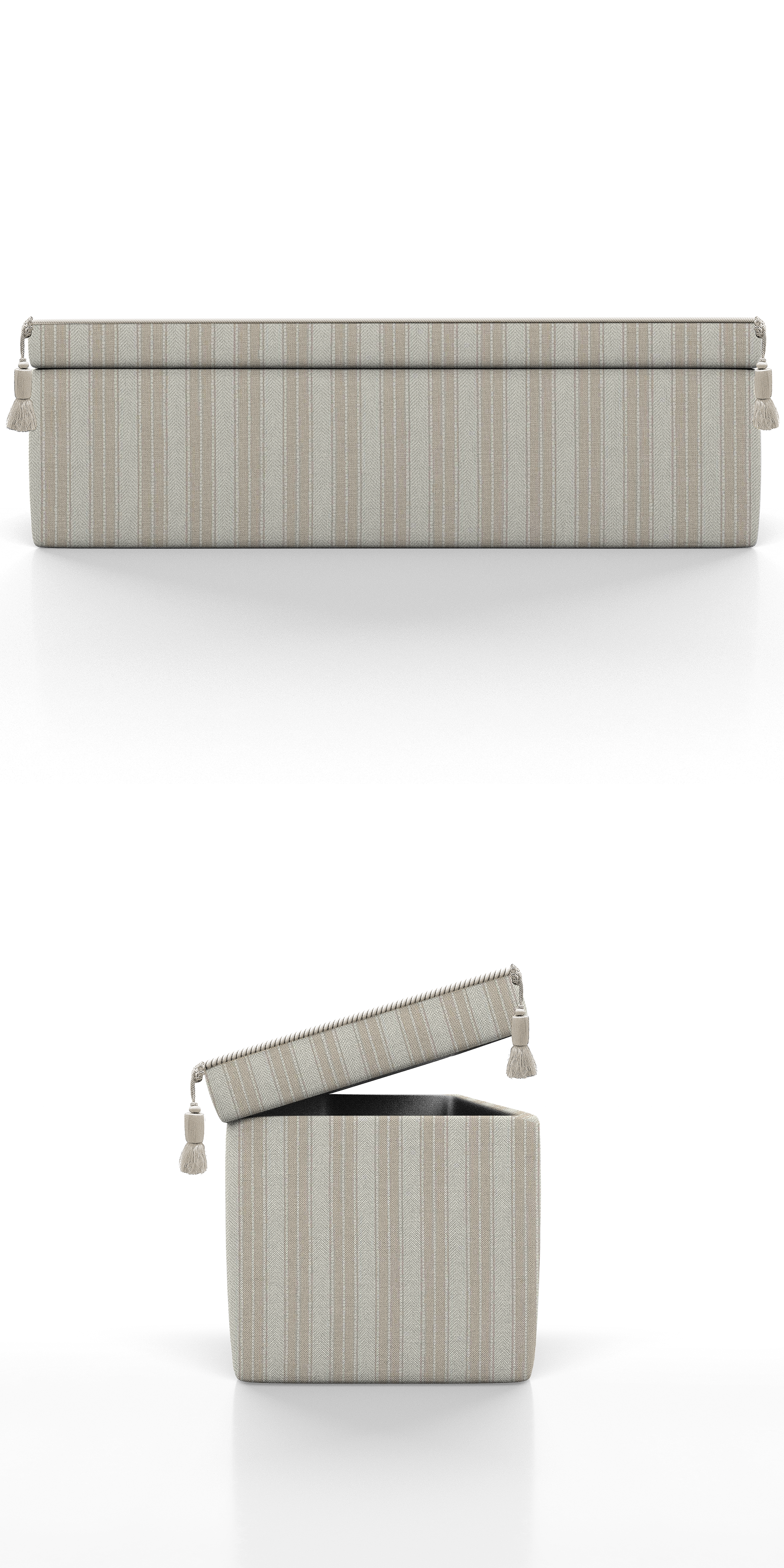 STORAGE OTTOMAN SOLIMAN - BED-END BENCH