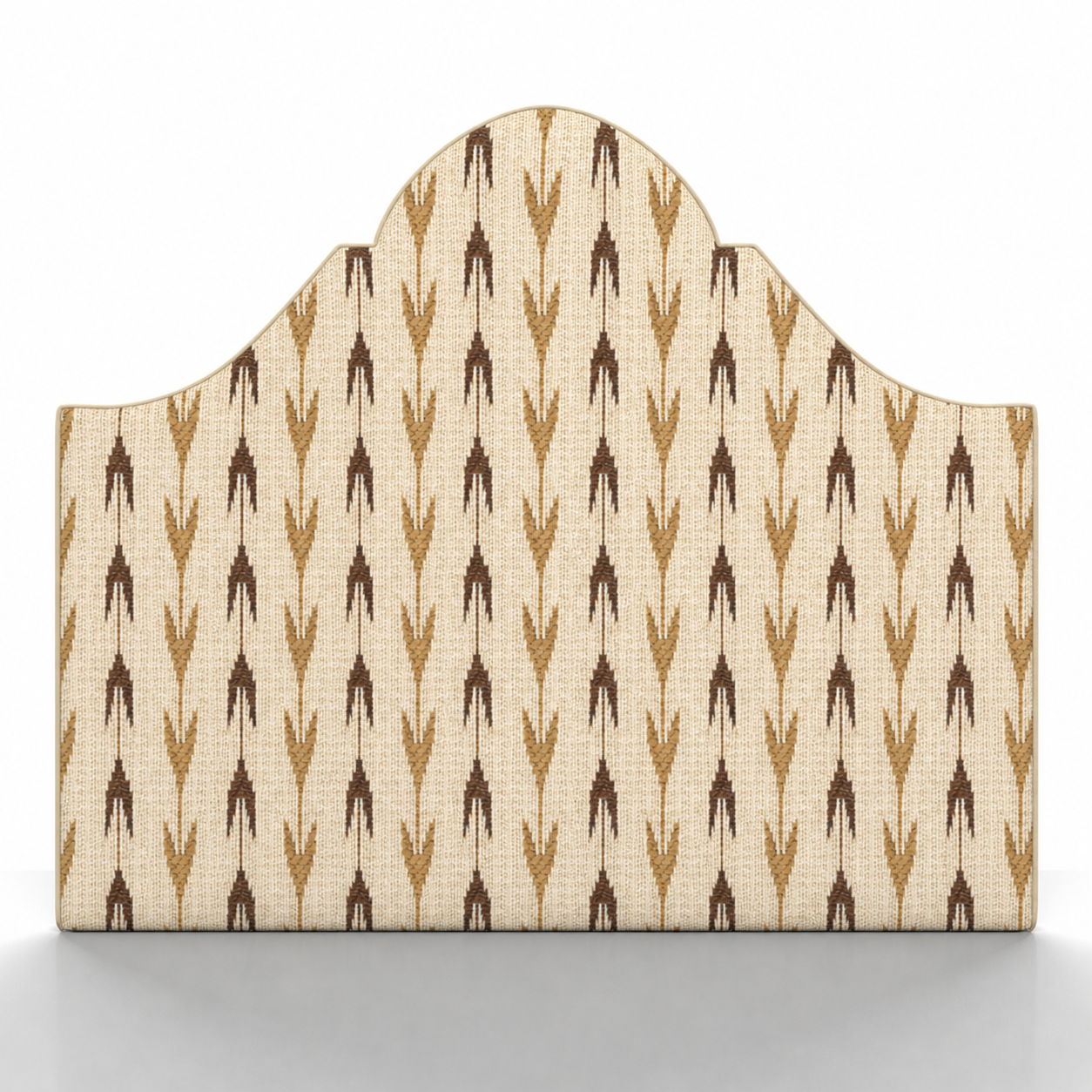TETE DE LIT - ARABESQUE - TISSU A MOTIF