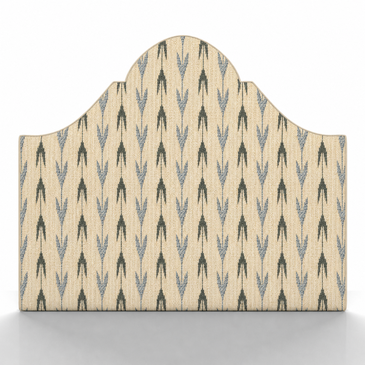 TETE DE LIT - ARABESQUE - TISSU A MOTIF