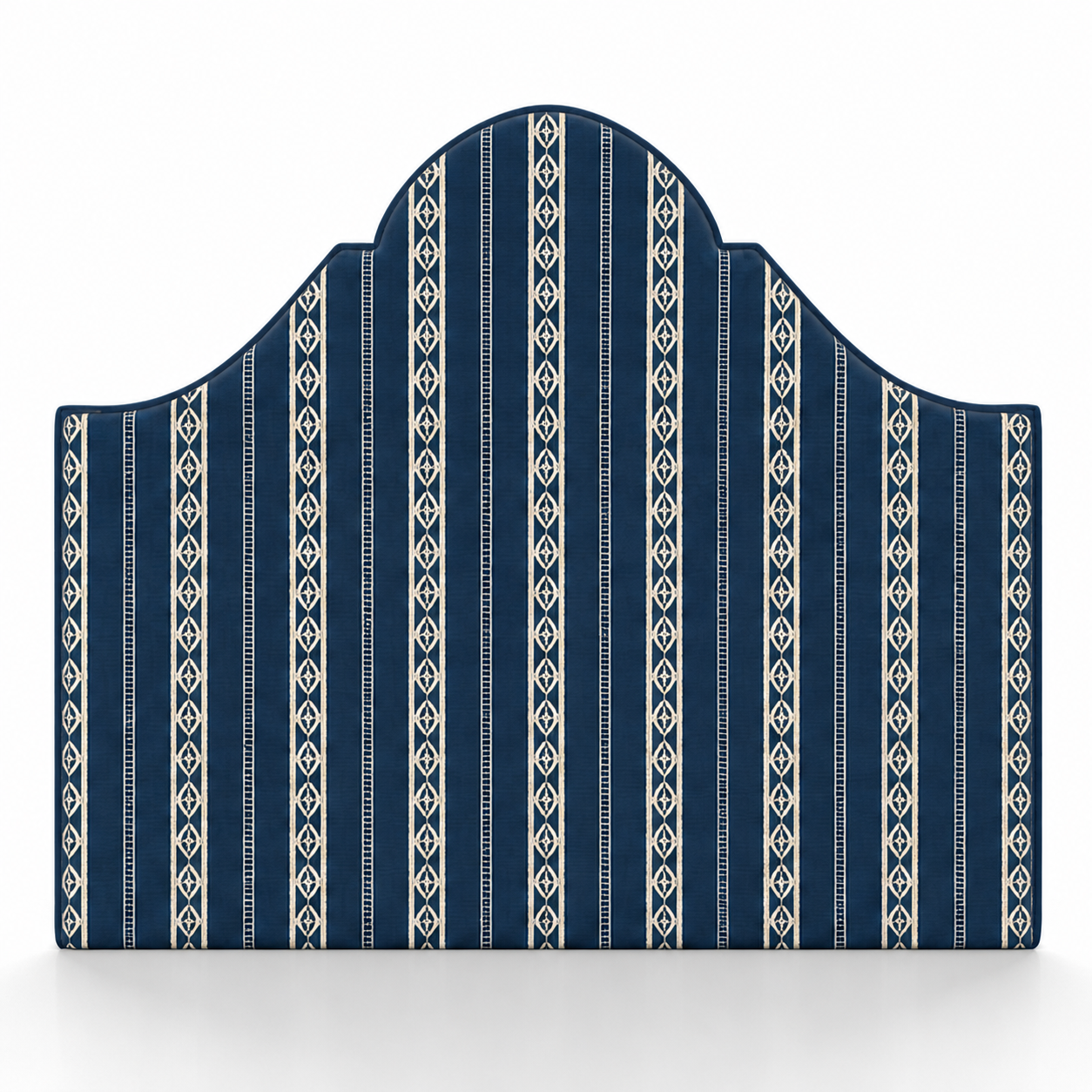 TETE DE LIT - ARABESQUE - TISSU A MOTIF