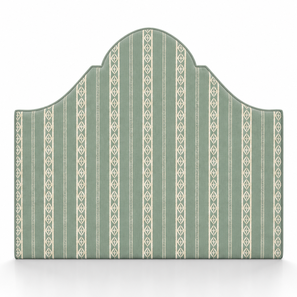 TETE DE LIT - ARABESQUE - TISSU A MOTIF
