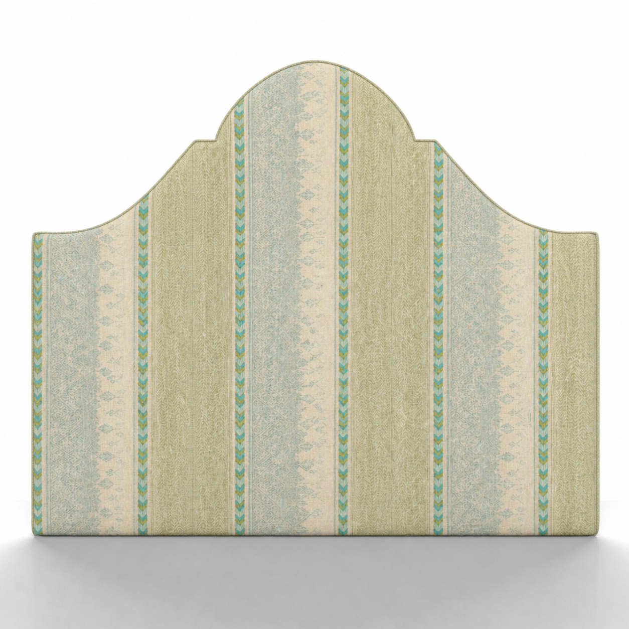 TETE DE LIT - ARABESQUE - TISSU A MOTIF