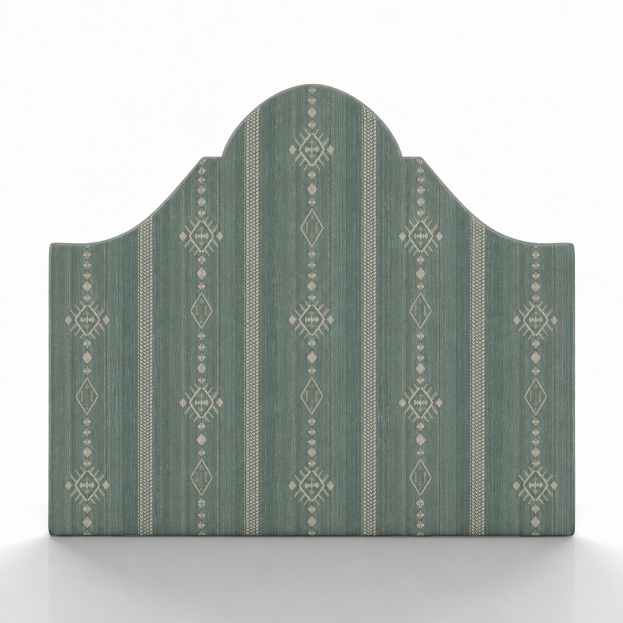 TETE DE LIT - ARABESQUE - TISSU A MOTIF