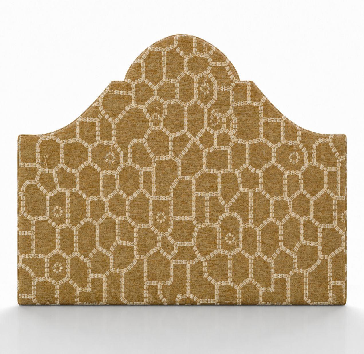TETE DE LIT - ARABESQUE - TISSU A MOTIF