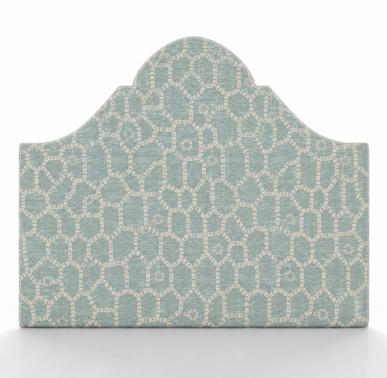 TETE DE LIT - ARABESQUE - TISSU A MOTIF