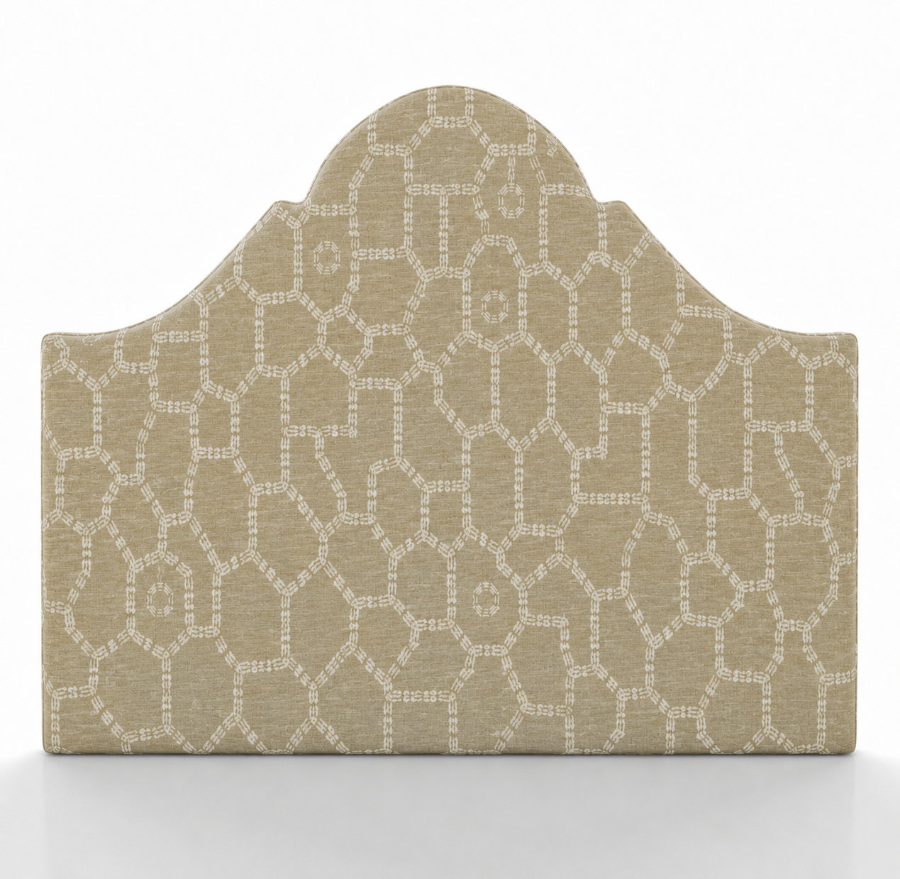 TETE DE LIT - ARABESQUE - TISSU A MOTIF