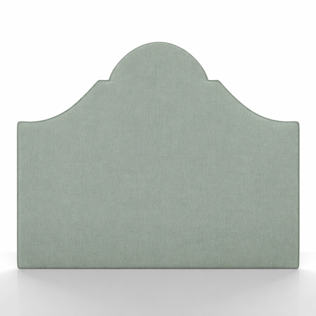 TETE DE LIT - ARABESQUE - TISSU UNI