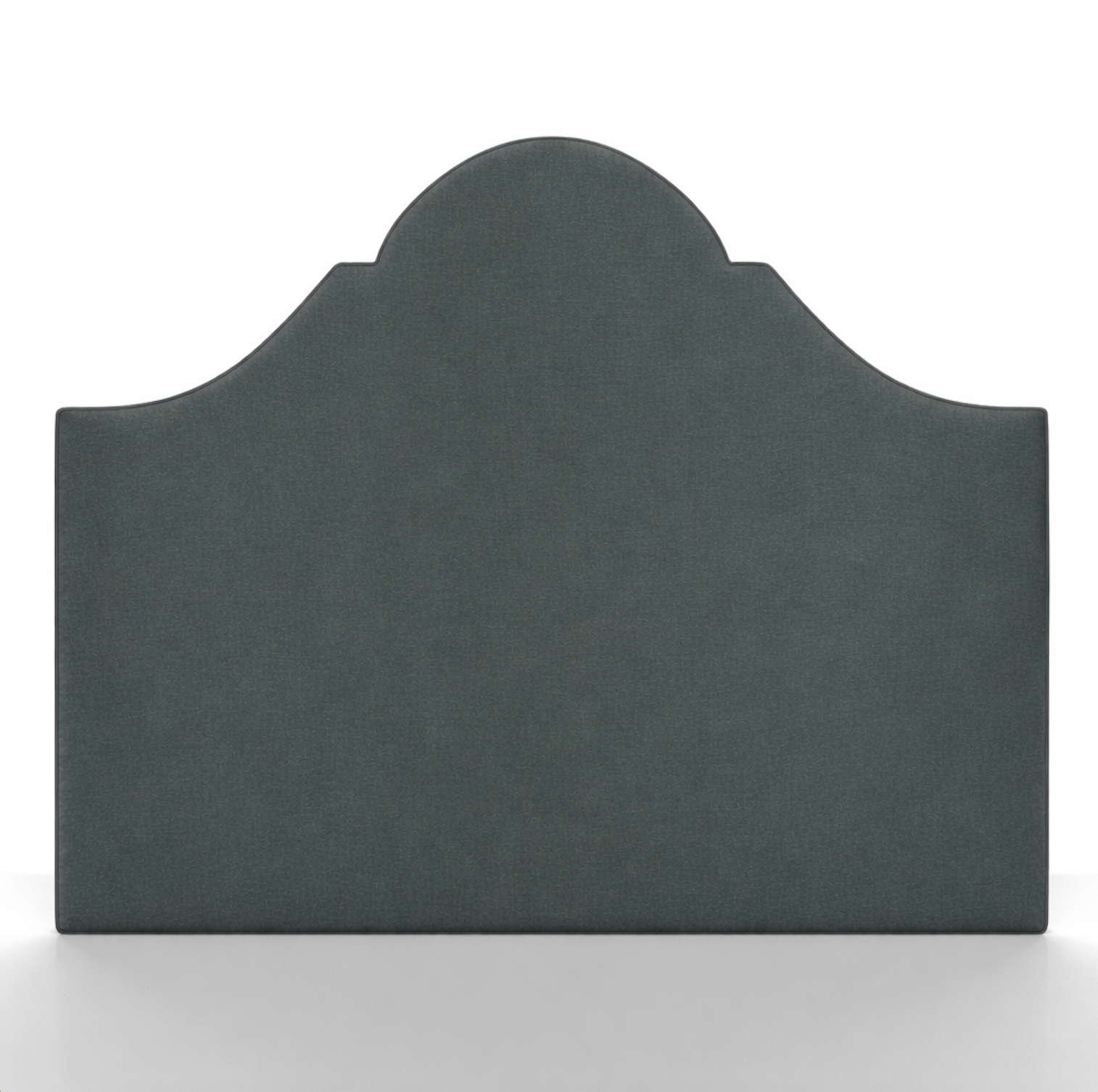 TETE DE LIT - ARABESQUE - TISSU UNI