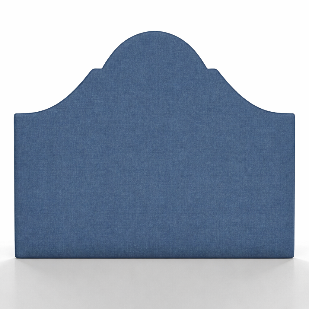 TETE DE LIT - ARABESQUE - TISSU UNI