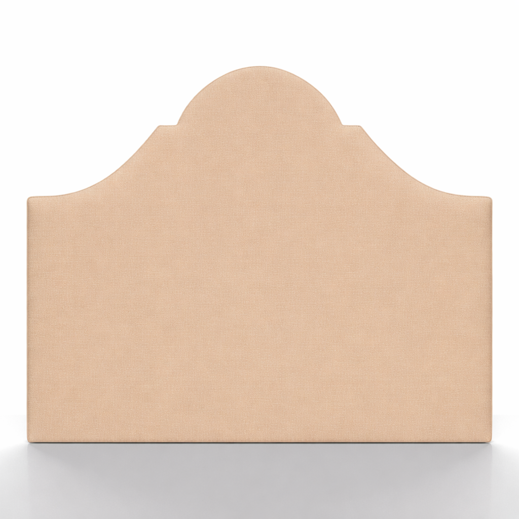 TETE DE LIT - ARABESQUE - TISSU UNI