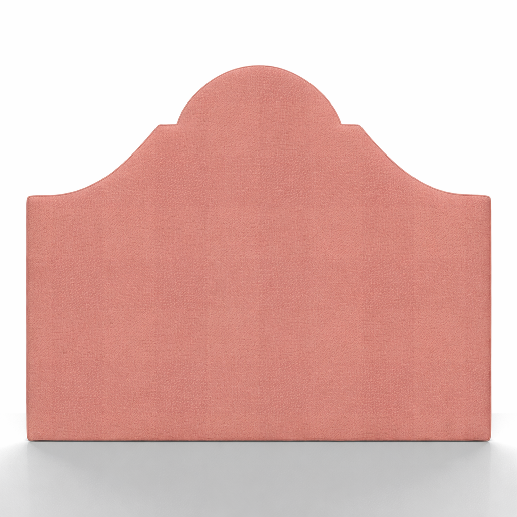 TETE DE LIT - ARABESQUE - TISSU UNI