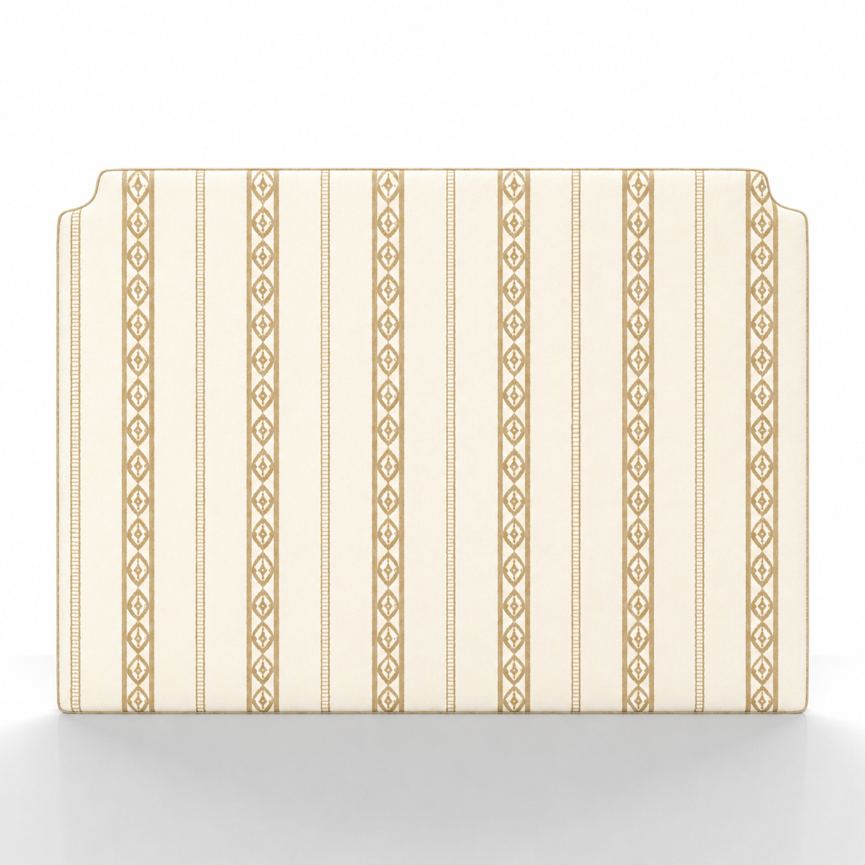 TETE DE LIT - ARCADE - TISSU A MOTIF