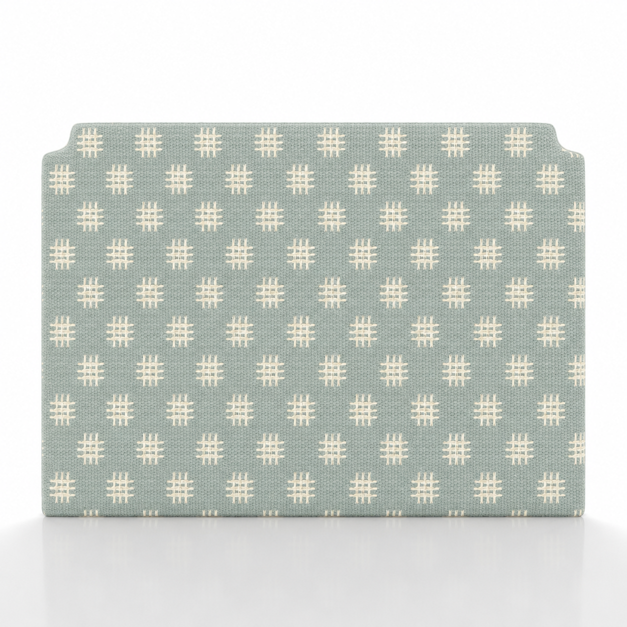 TETE DE LIT - ARCADE - TISSU A MOTIF