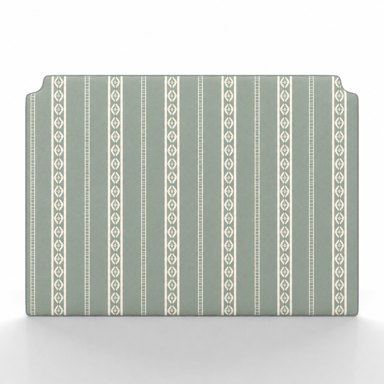 TETE DE LIT - ARCADE - TISSU A MOTIF