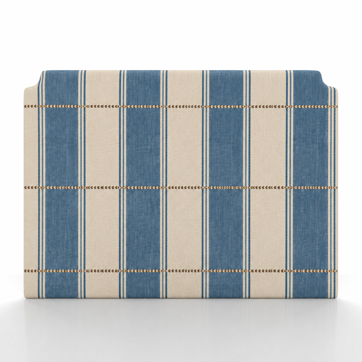 TETE DE LIT - ARCADE - TISSU A MOTIF