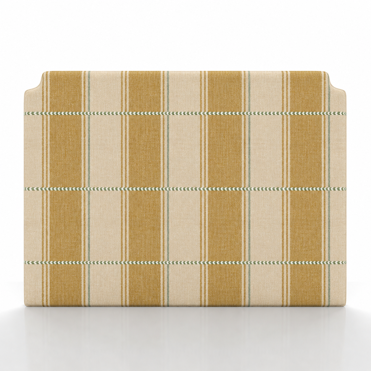 TETE DE LIT - ARCADE - TISSU A MOTIF