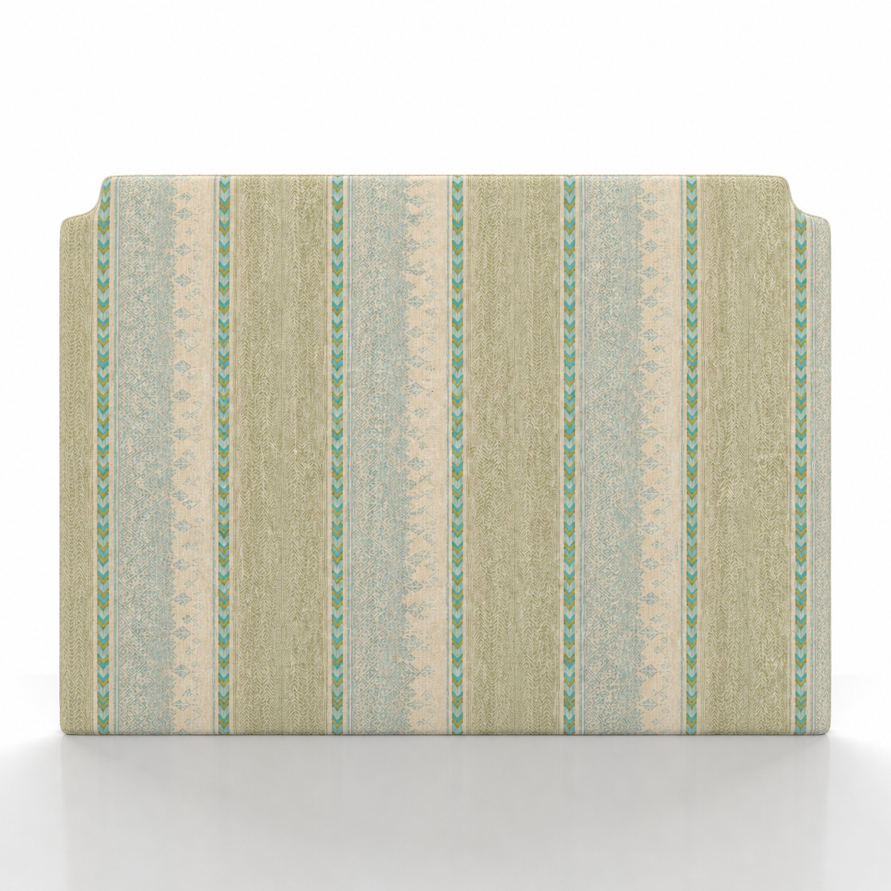 TETE DE LIT - ARCADE - TISSU A MOTIF