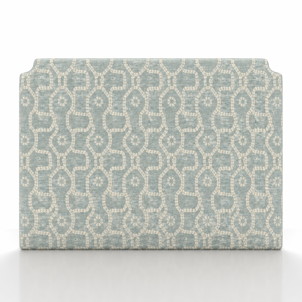 TETE DE LIT - ARCADE - TISSU A MOTIF