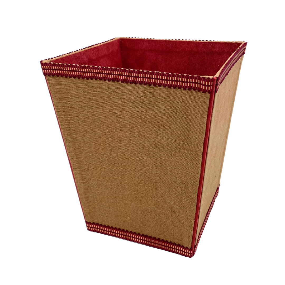 TEXTILE WASTE BASKET - ELEONORE