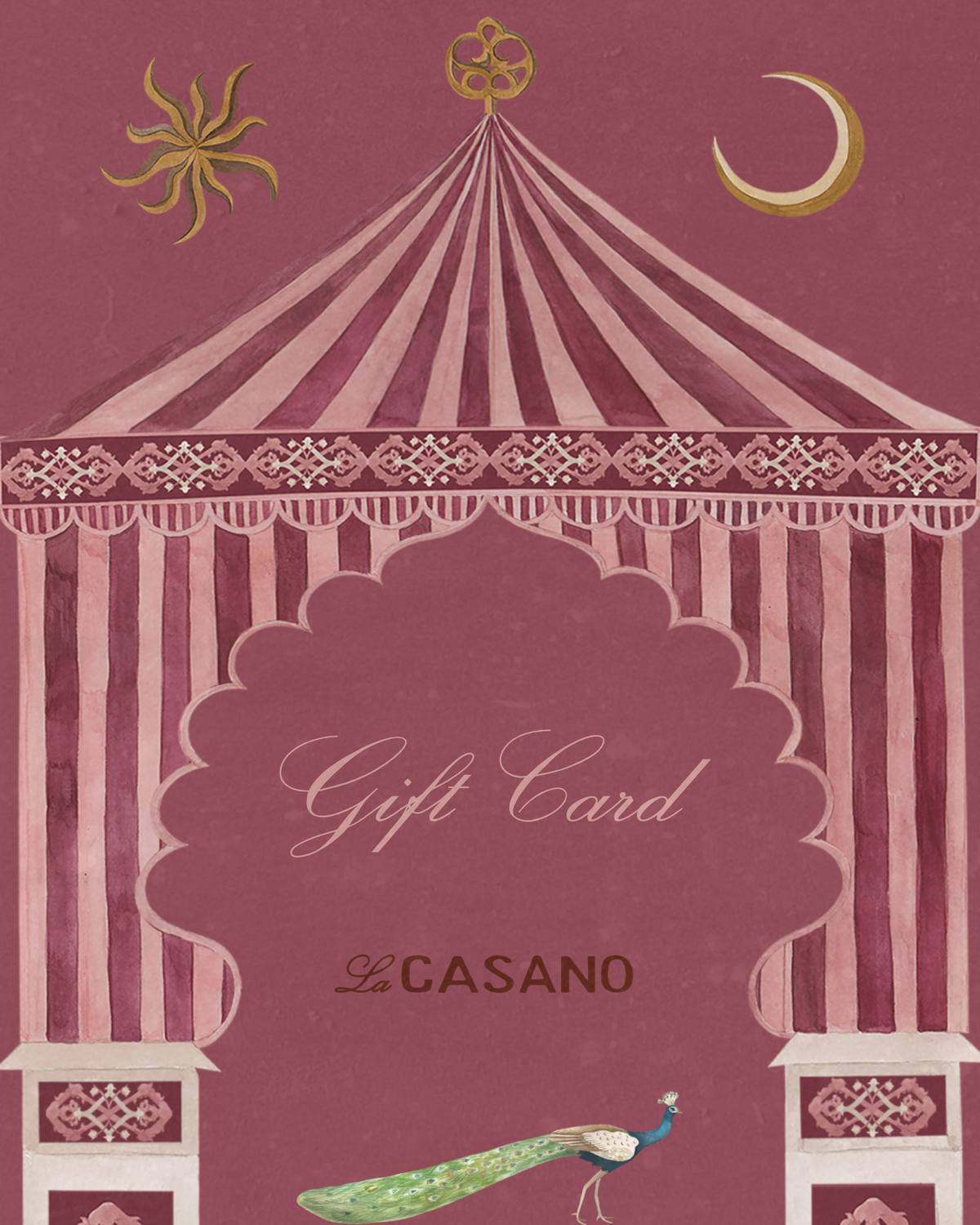 Carte cadeau enchantée