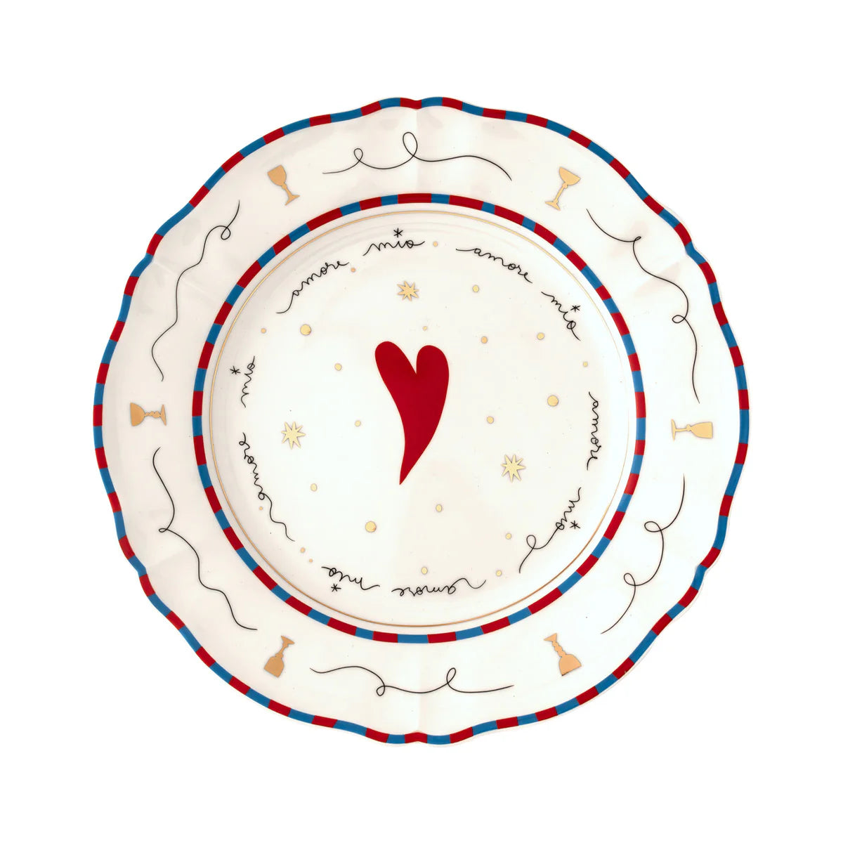 ASSIETTE PLATE - CUORE