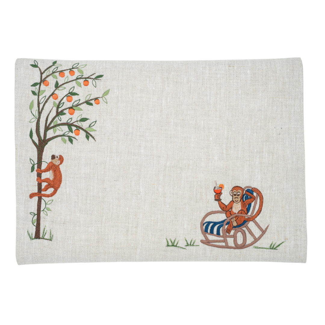 POCHETTE POUR ORDINATEUR - SINGES 