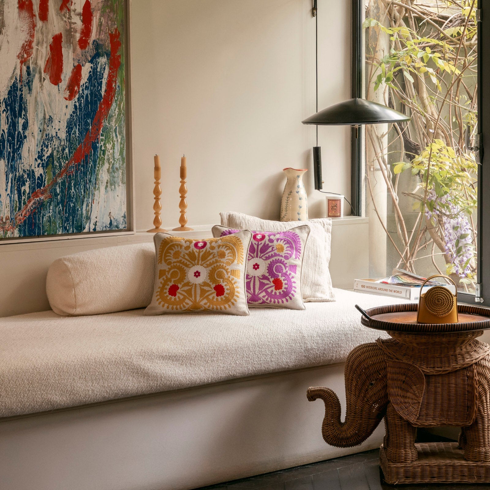 COUSSIN SUZANI - FLEUR SOLAIRE