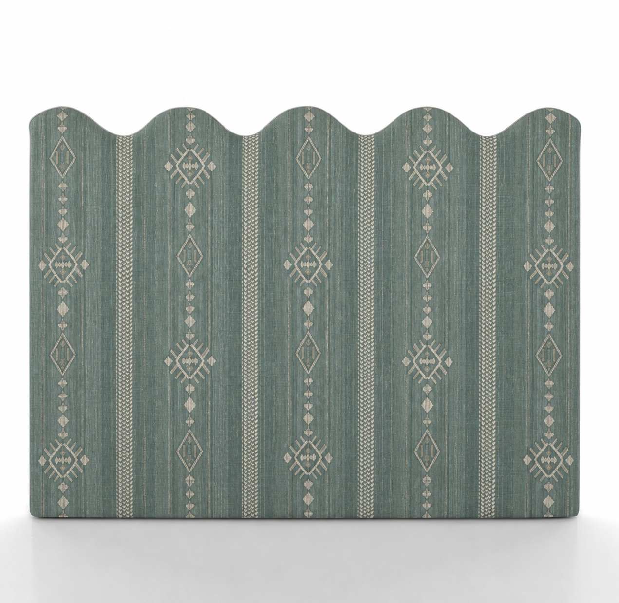 TETE DE LIT - MEDITERRANEE - TISSU A MOTIF
