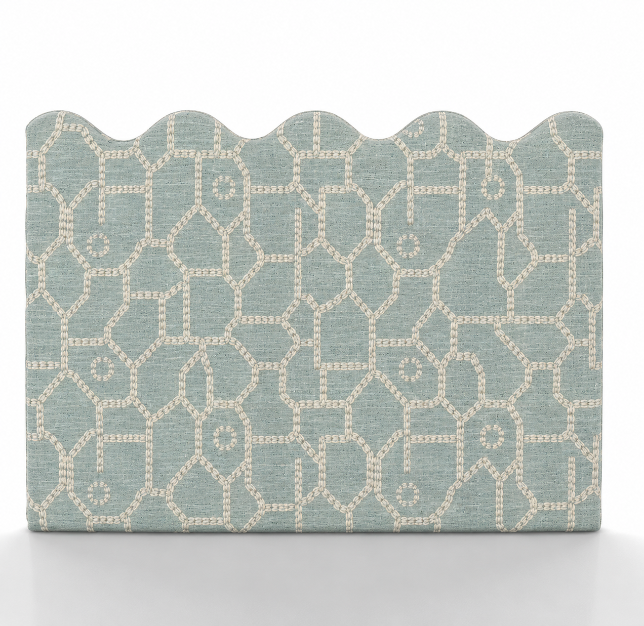 HEADBOARD - MEDITERRANEAN - PATTERNED FABRIC