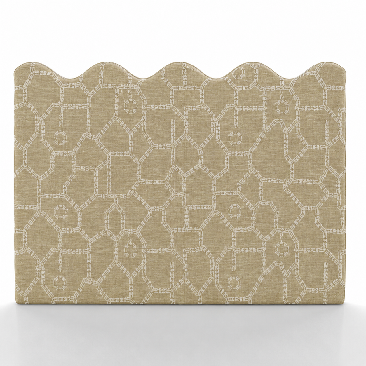 HEADBOARD - MEDITERRANEAN - PATTERNED FABRIC