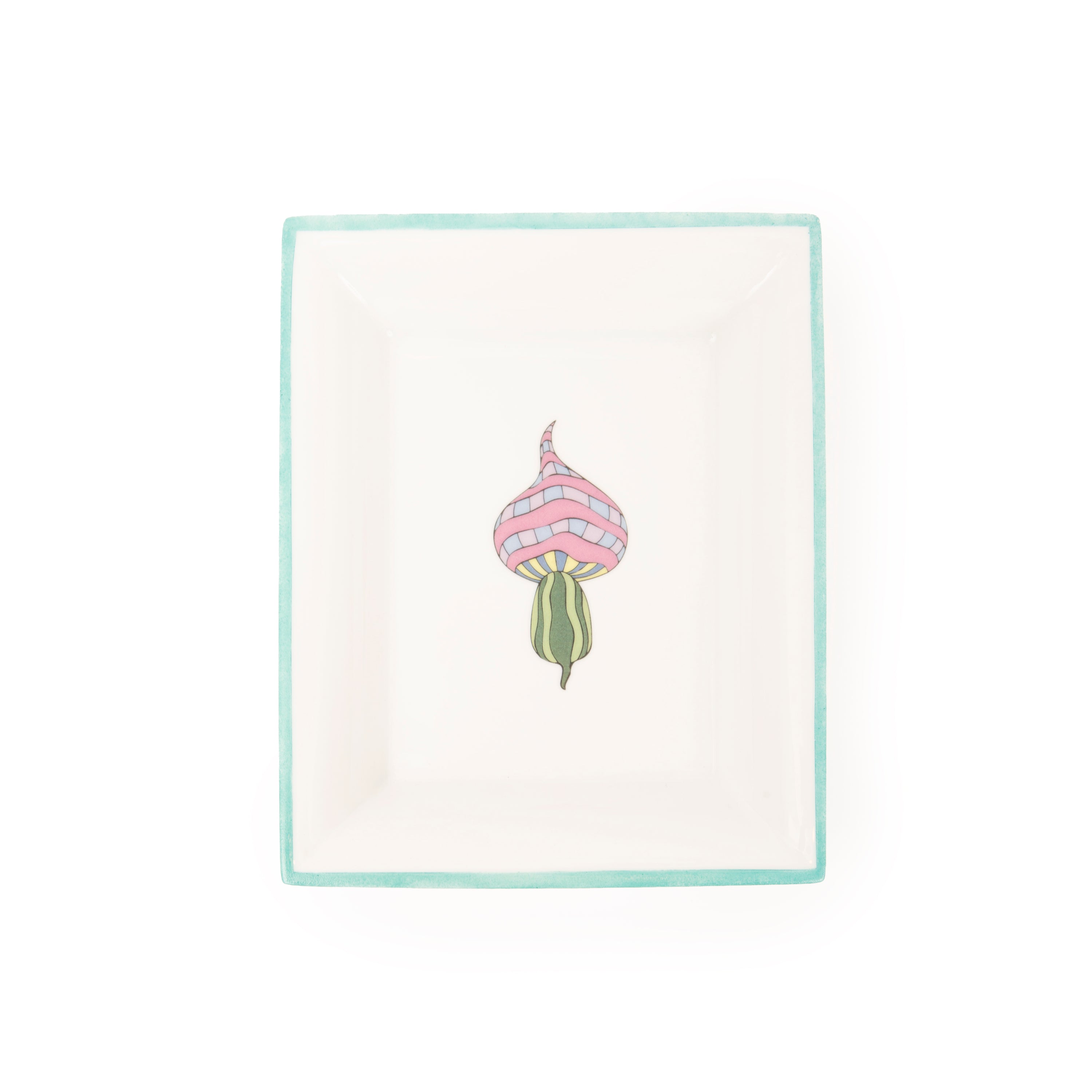 MUSHROOM TRINKET BOWL - LIGHT BLUE