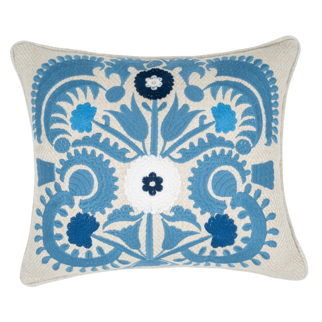COUSSIN SUZANI - FLEUR HORTENSIA