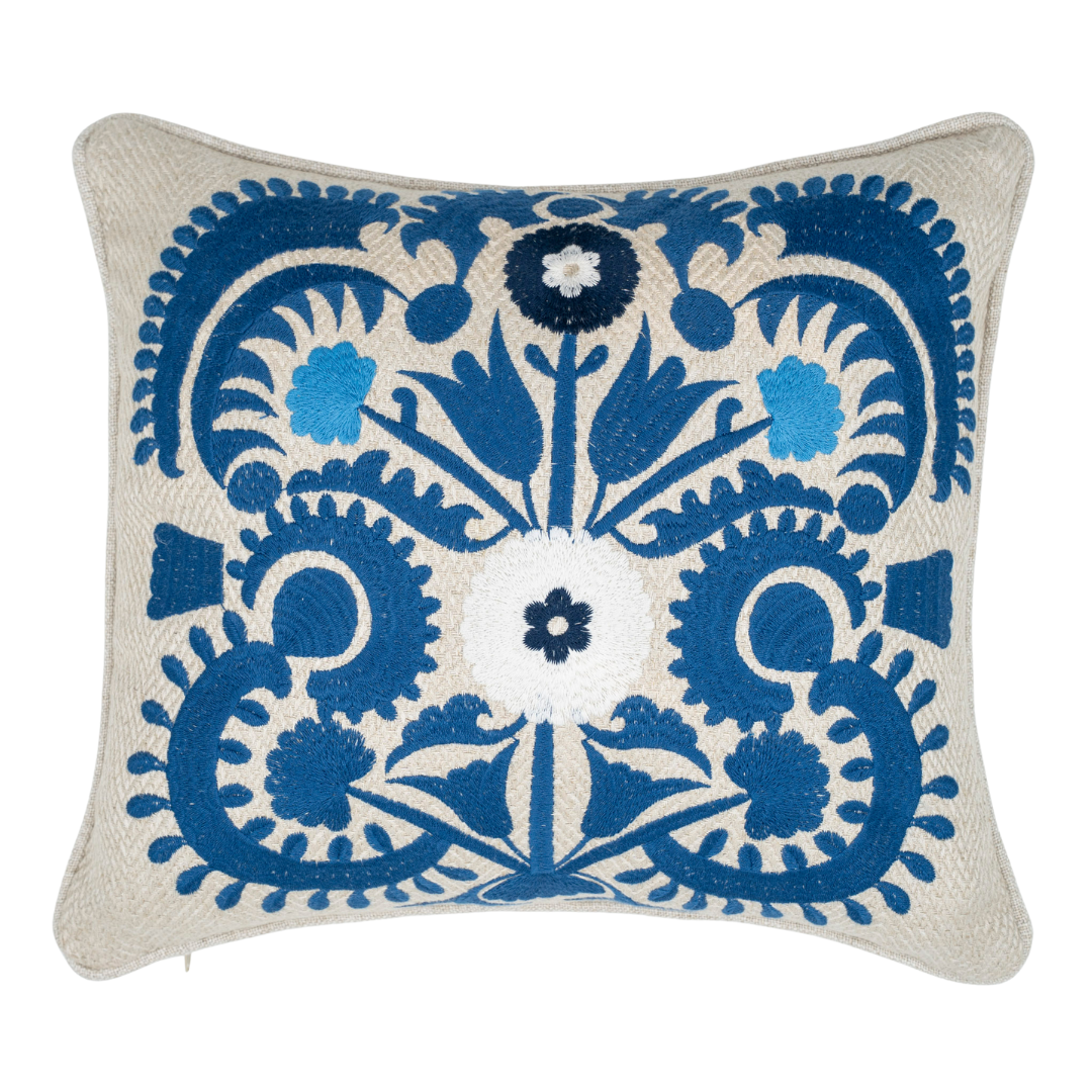 COUSSIN SUZANI - FLEUR IRIS