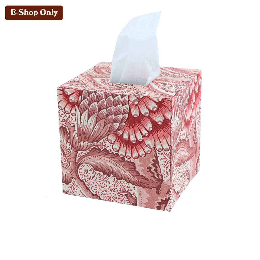 TISSUE BOX COVER - FLORA