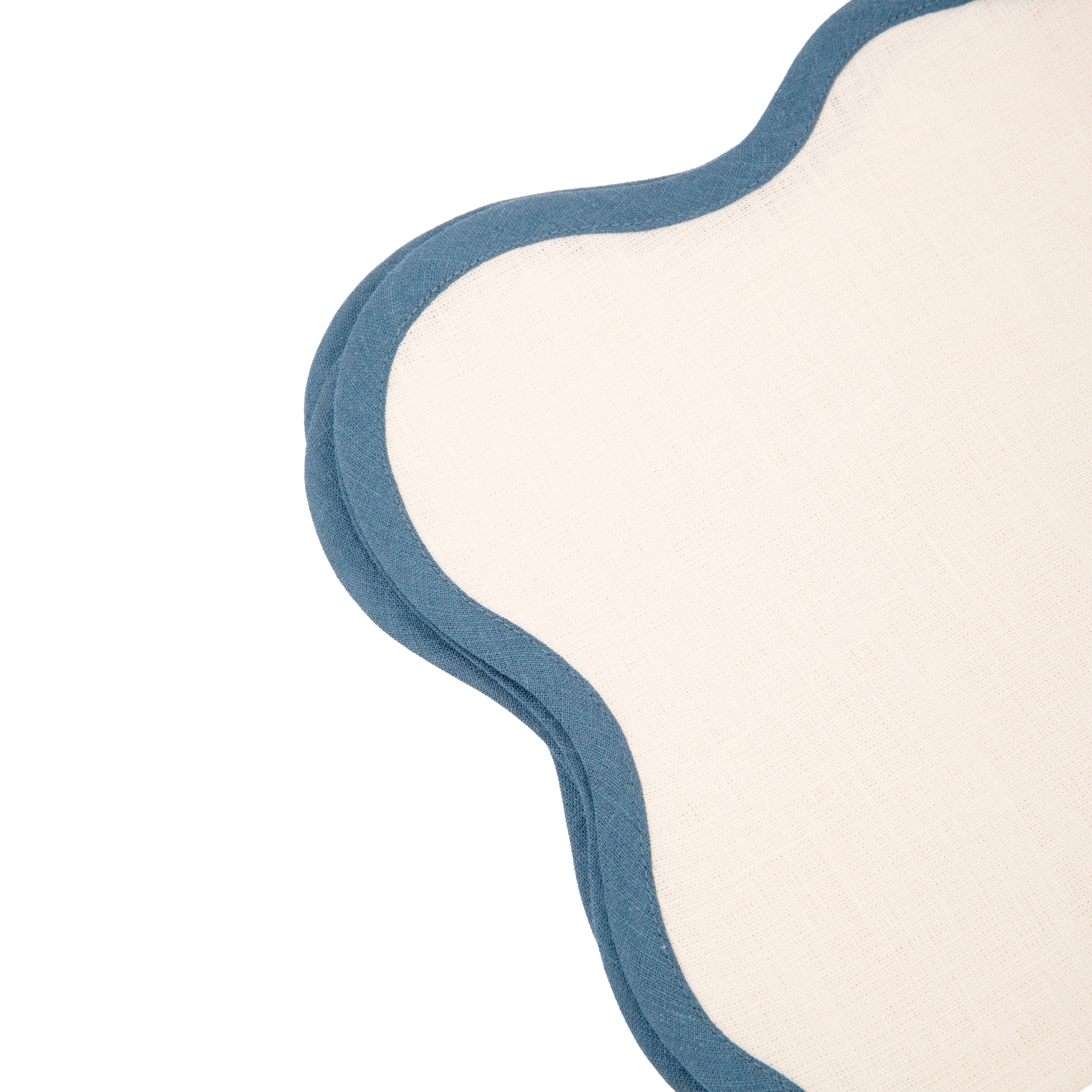 SERVIETTE DE TABLE – COQUILLE – IVOIRE