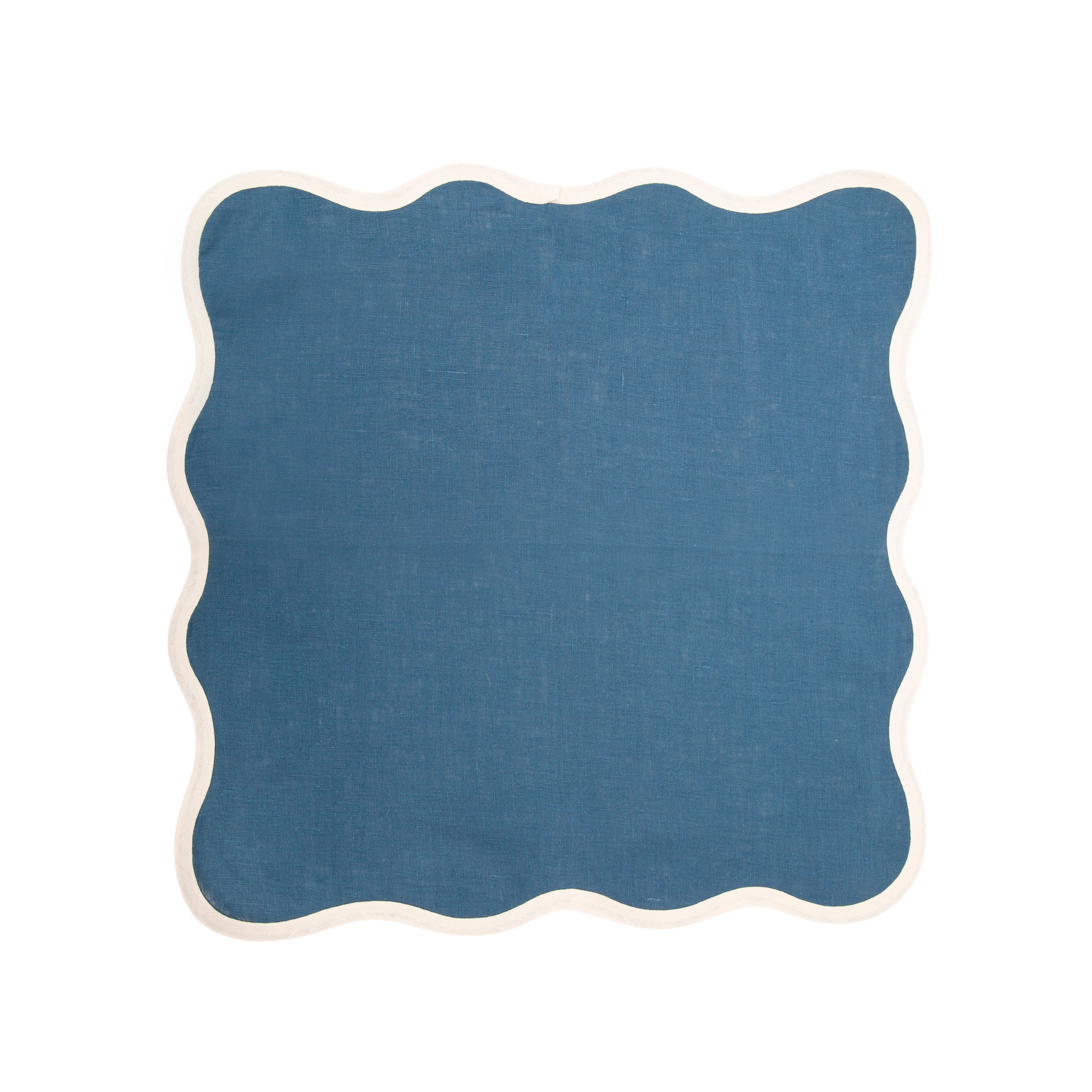 TABLE NAPKIN – SHELL - NAVY BLUE