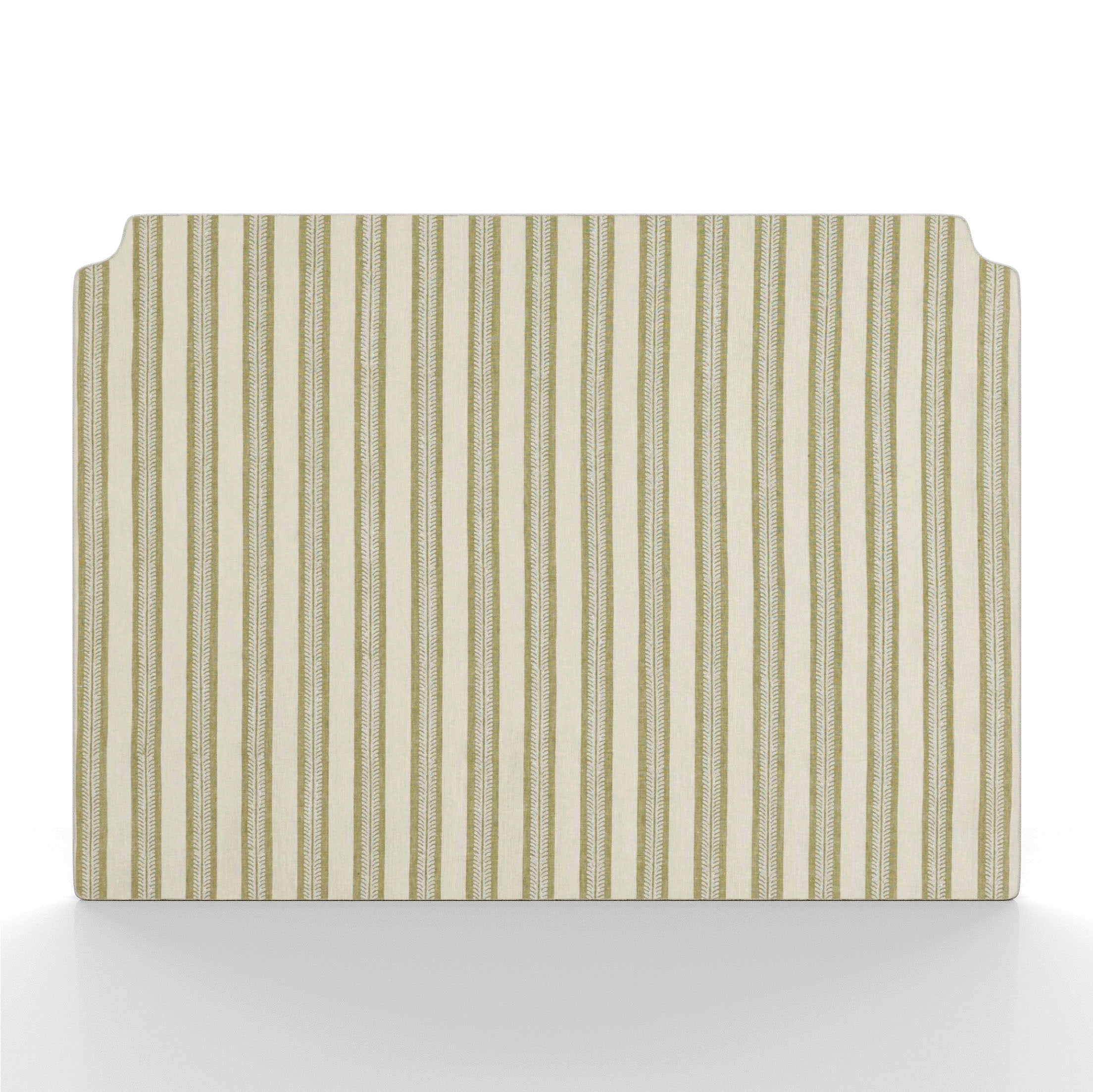 TETE DE LIT - ARCADE - TISSU A RAYURES
