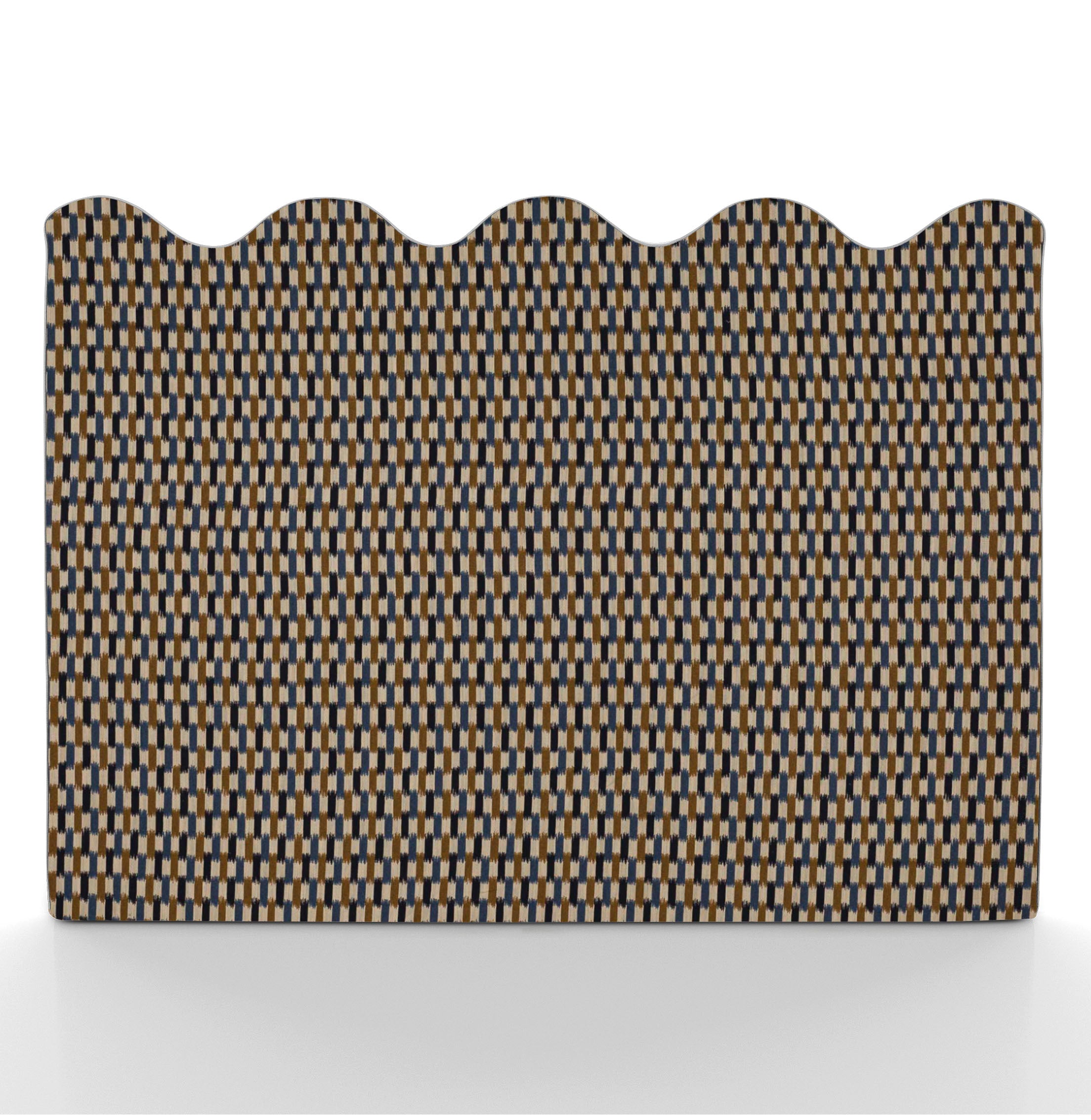 TETE DE LIT - MEDITERRANEE - TISSU A MOTIF