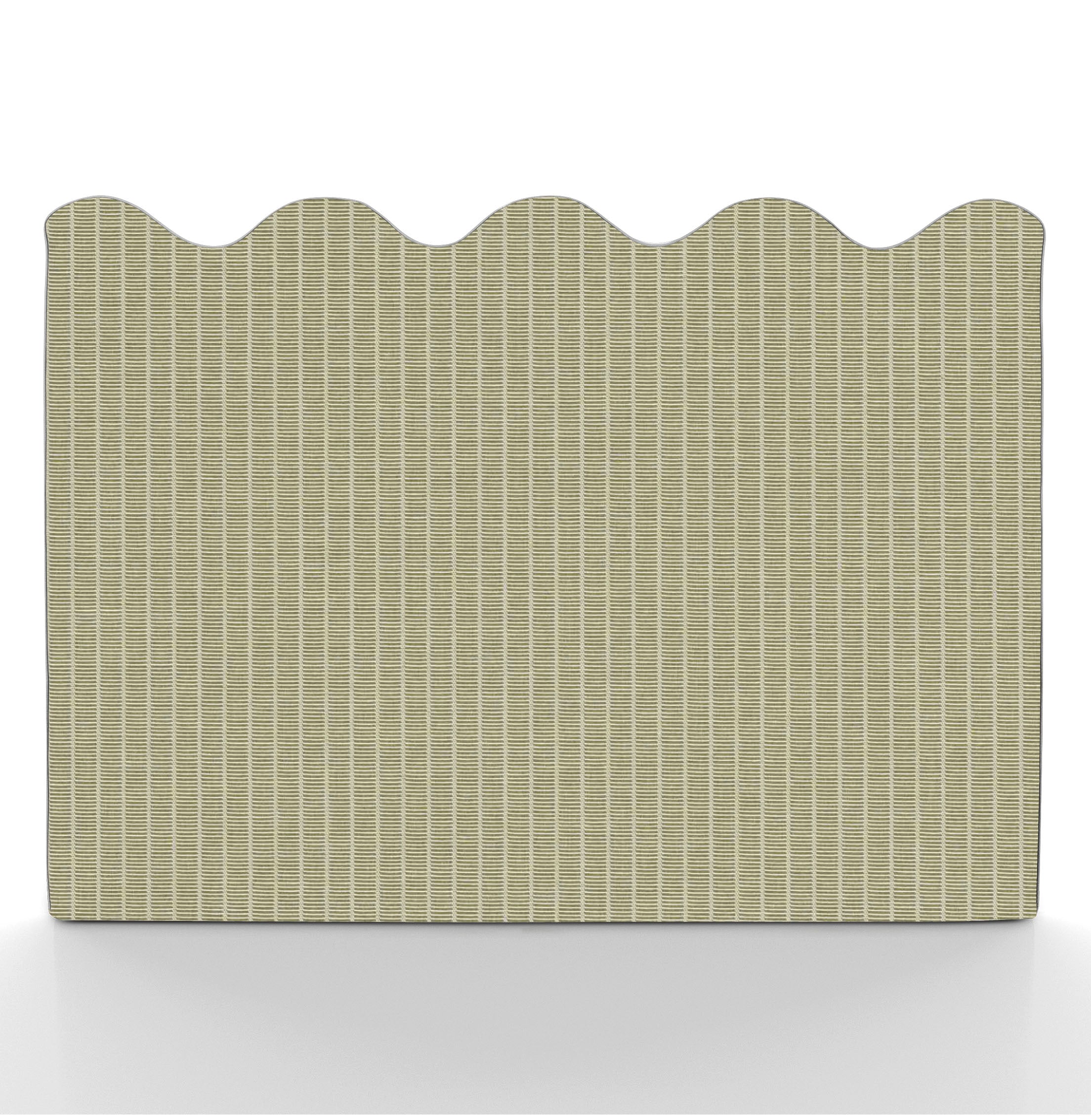 TETE DE LIT - MEDITERRANEE - TISSU A RAYURES