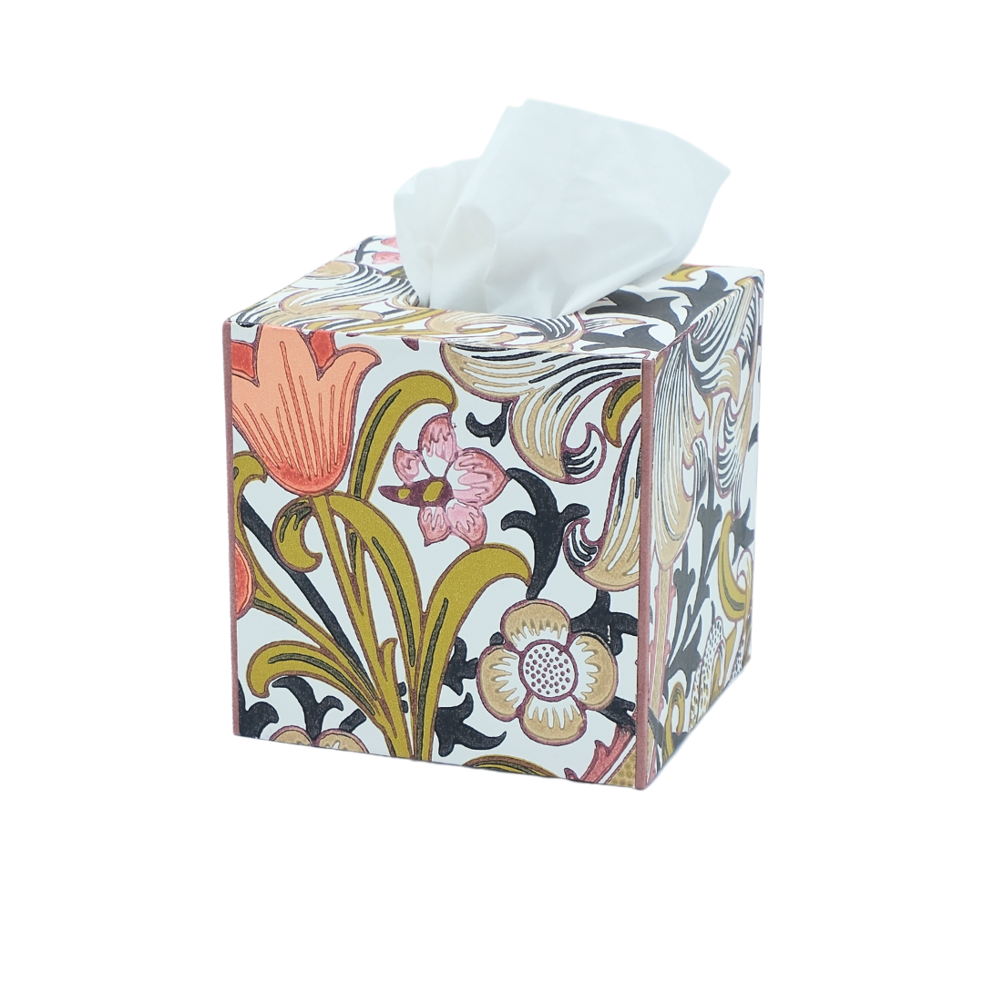 WALLPAPER TISSUE BOX COVER - LAETITIA