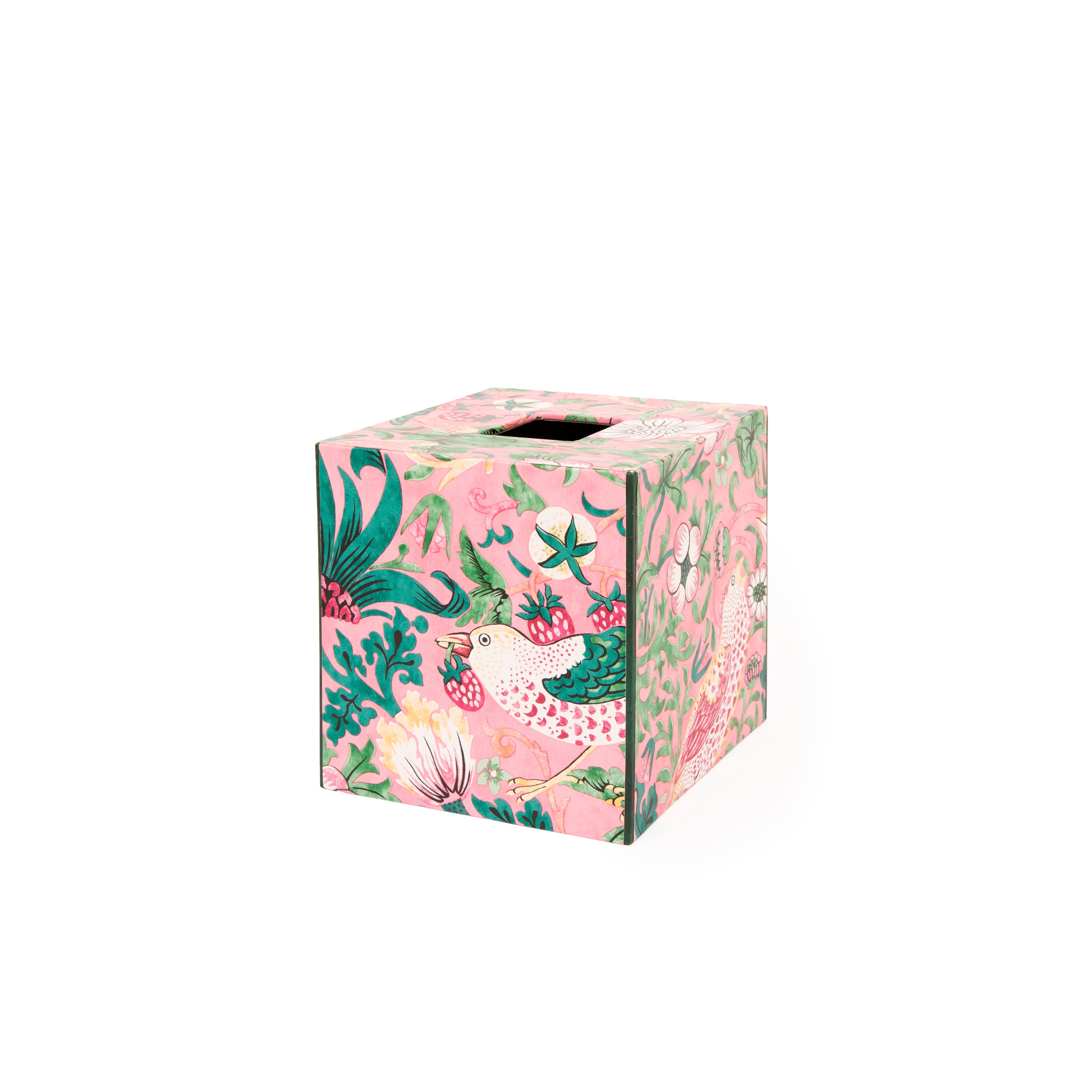 WALLPAPER TISSUE BOX COVER - LILY