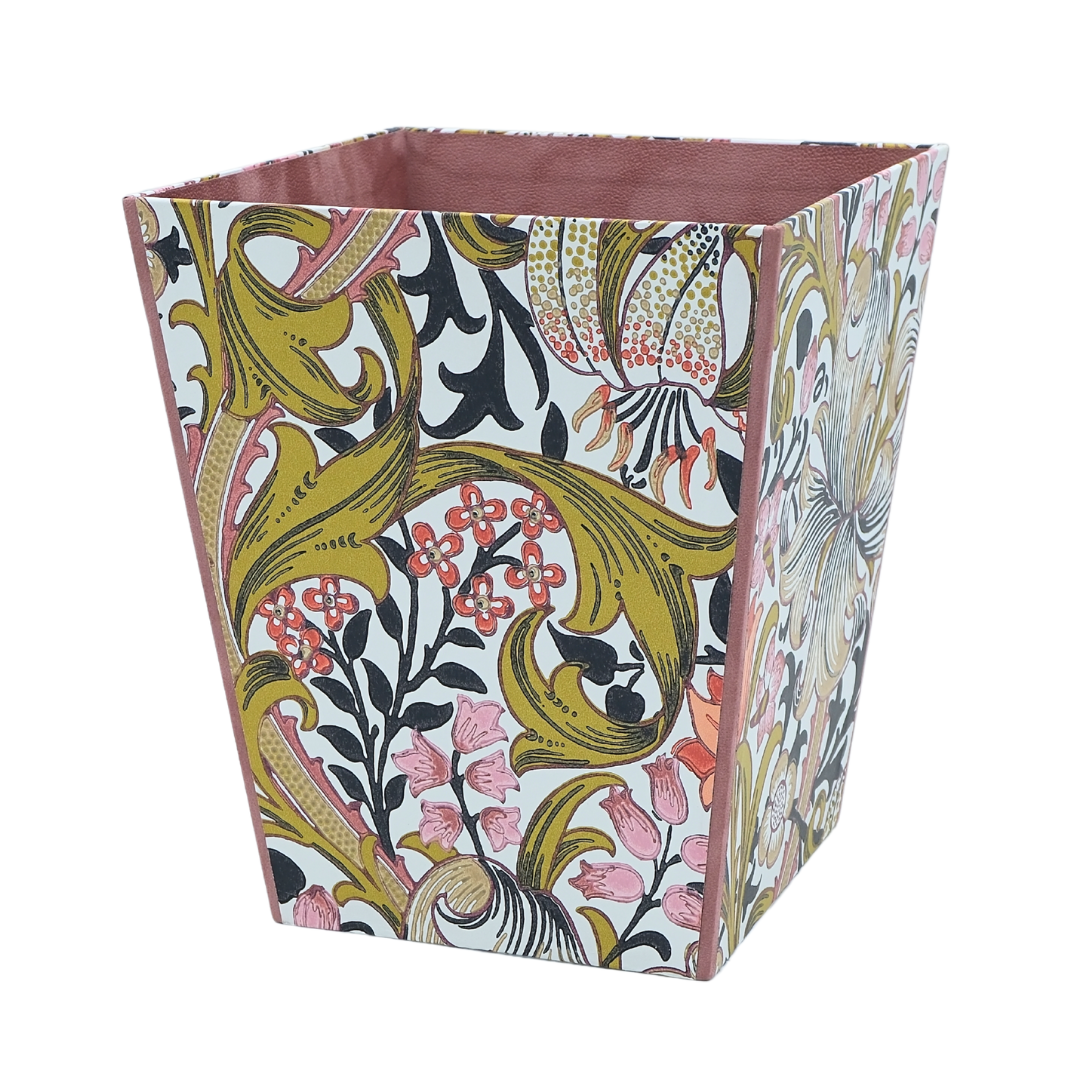 WALLPAPER WASTE BASKET - LAETITIA