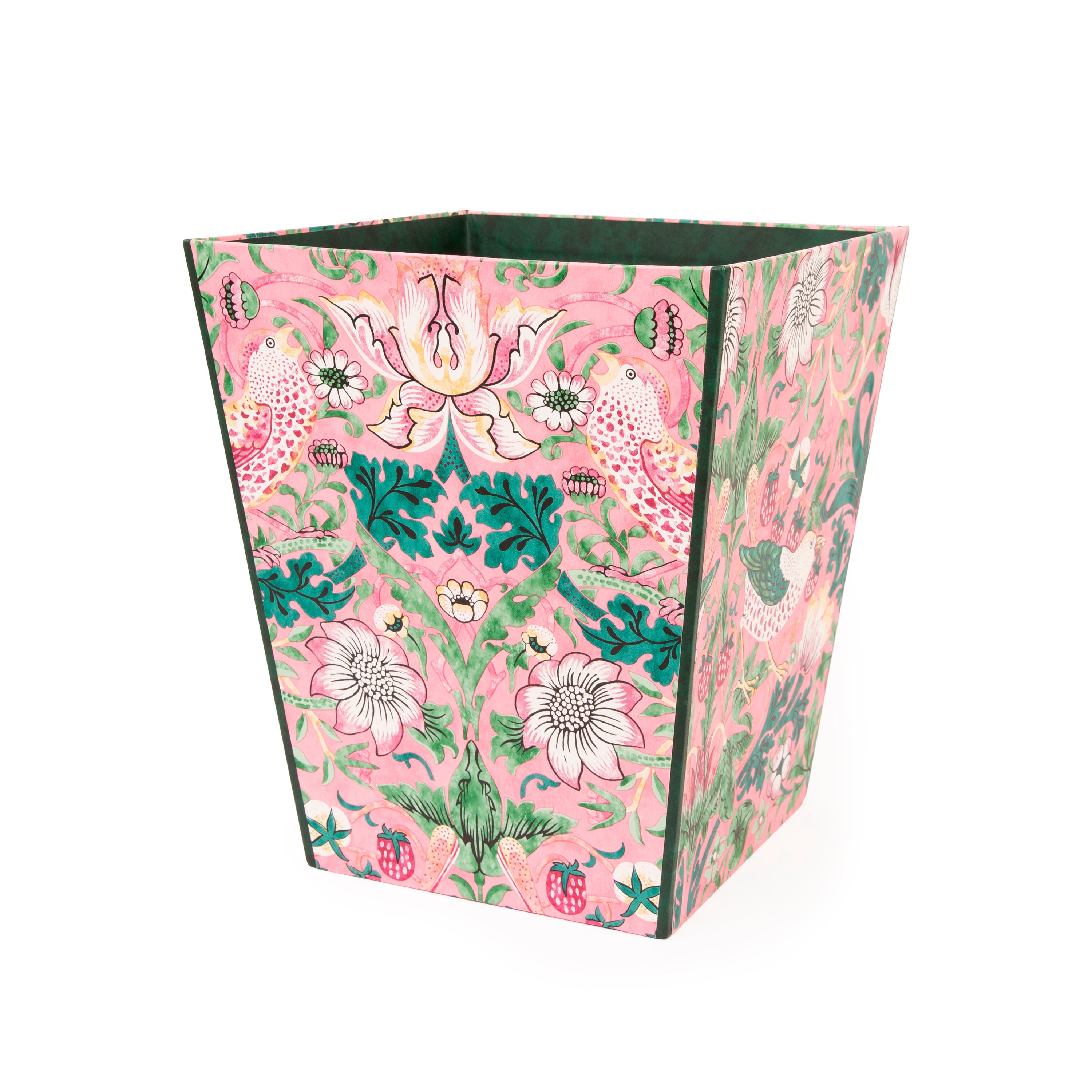WALLPAPER WASTE BASKET - LILY