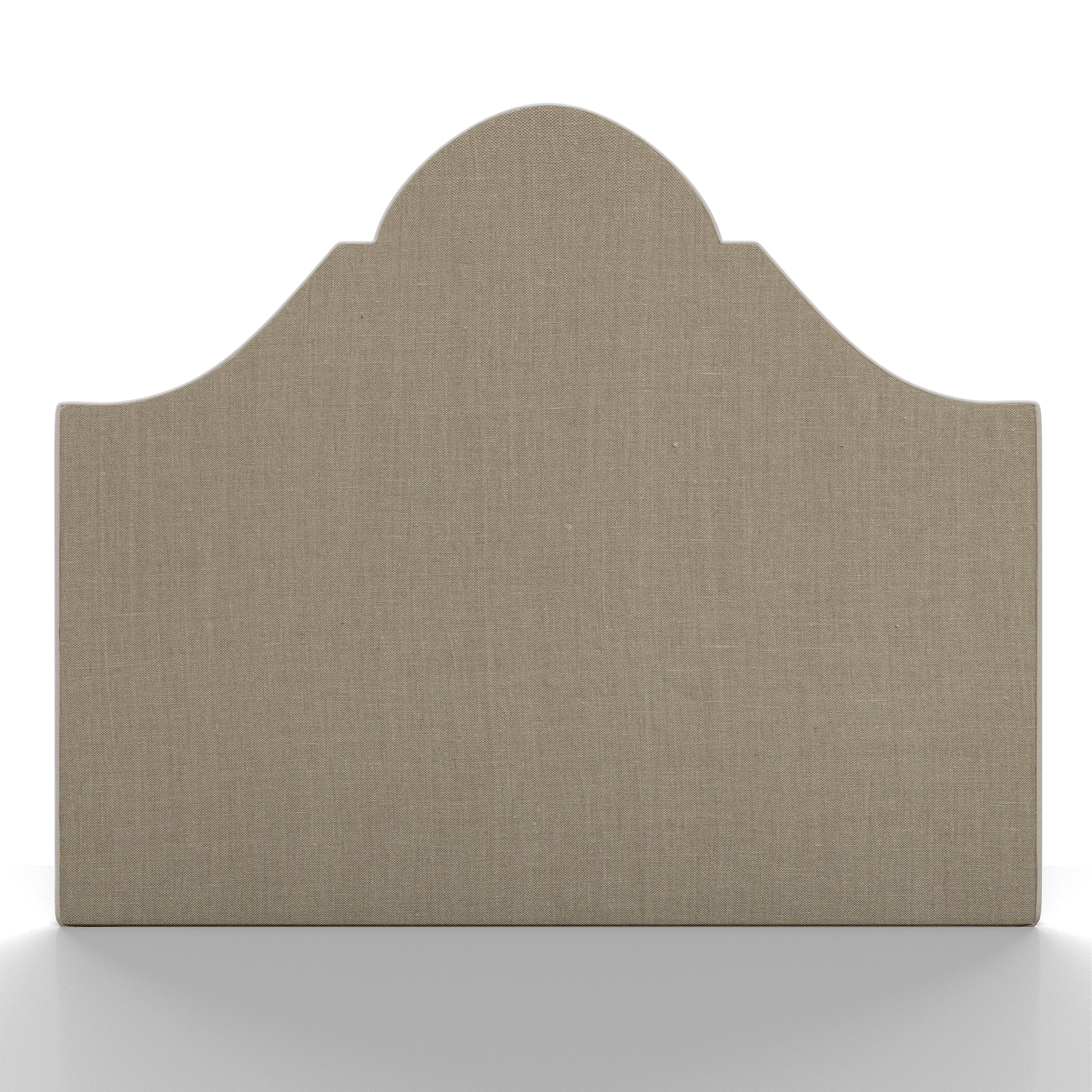 TETE DE LIT - ARABESQUE - TISSU UNI
