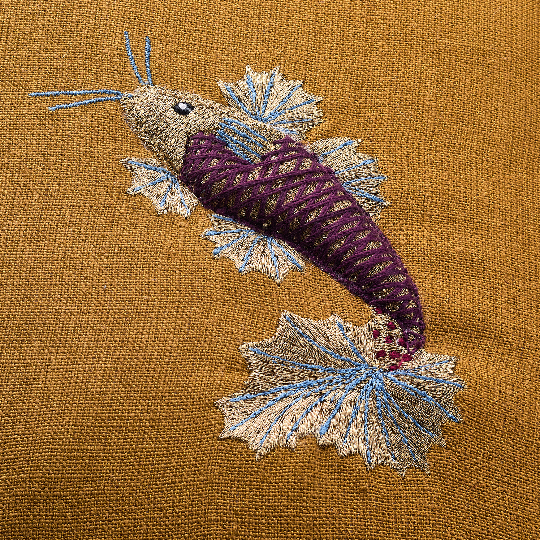 COUSSIN NID D'OCEAN - LIN - LUEUR DE BRONZE 